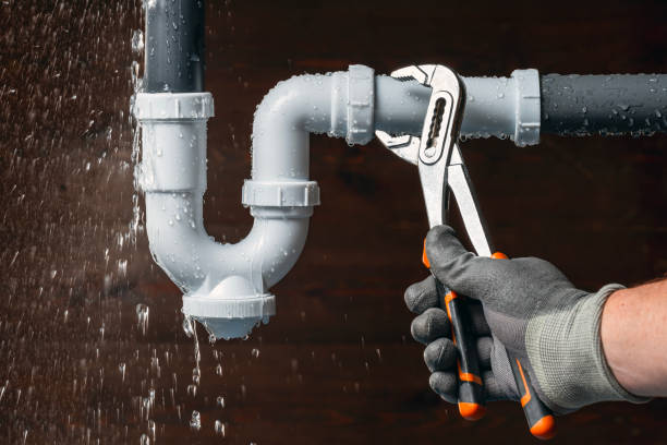 Professional Drain Cleaning technician working in Nassawadox, VA